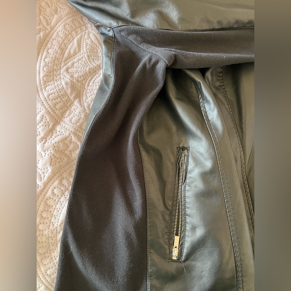 Black Pleather Jacket. - image 5